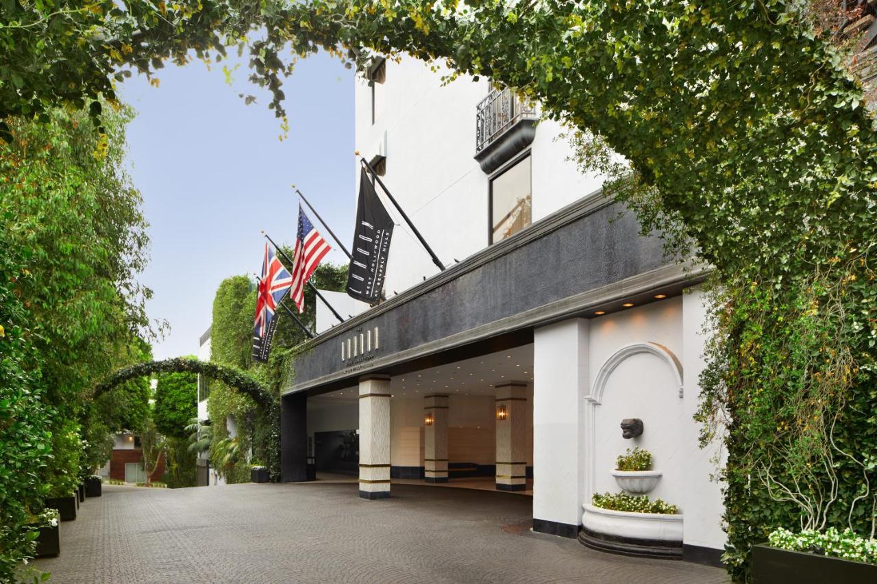 เดอะลอนดอน เวสต์ ฮอลลีวูด แอต เบเวอร์ลี ฮิลล์ส Hotel West Hollywood ภายนอก รูปภาพ Entrance to the hotel